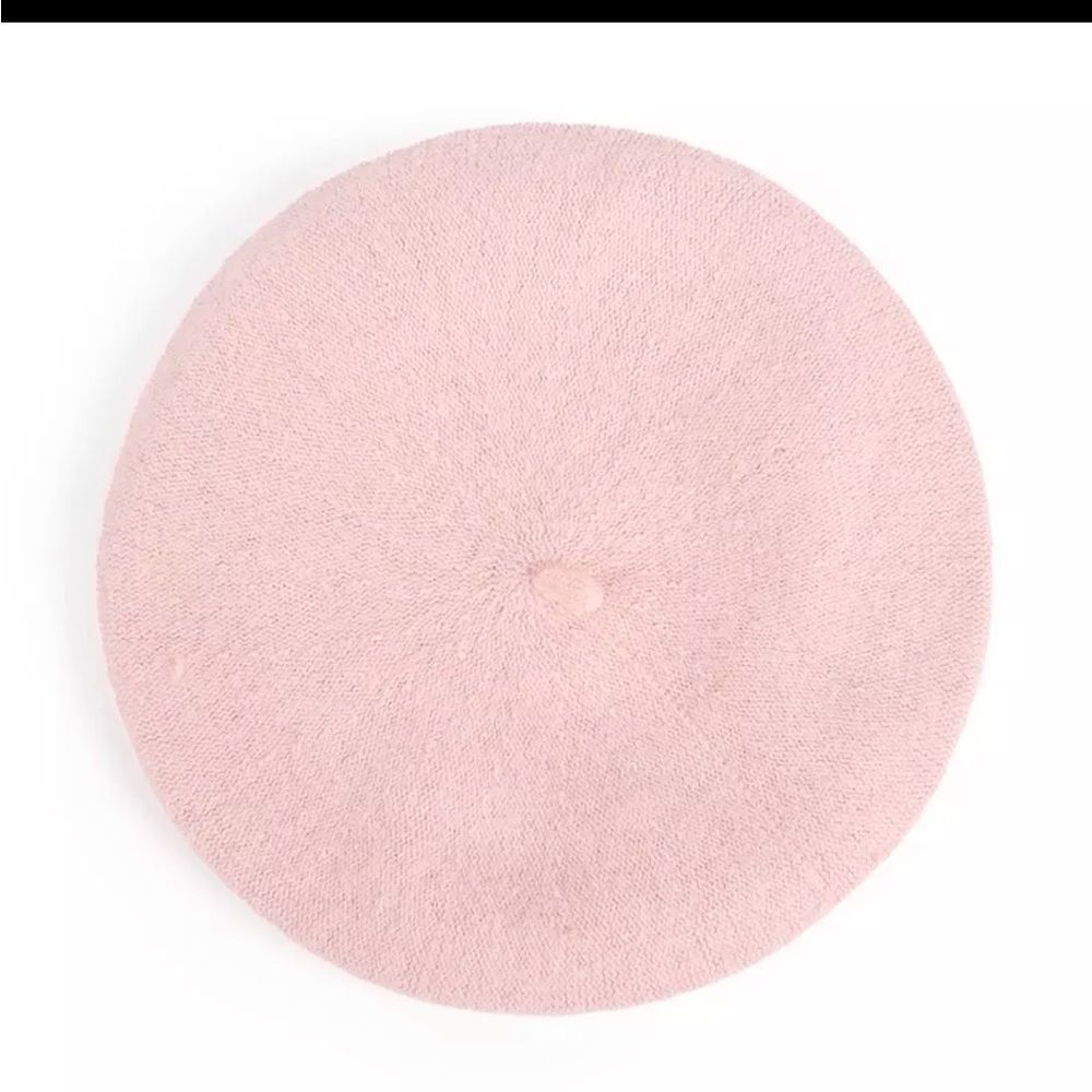 BERET,‎ PALE PINK LIGHTWEIGHT BERET, NWT